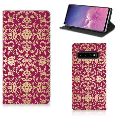 Telefoon Hoesje Samsung Galaxy S10 Barok Pink Telefoon Hoesje Samsung Galaxy S10 Barok Pink