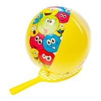 Duckiez Racket met tapbal lachgezicht - thumbnail