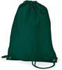 Quadra QD17 Gymsac - Bottle Green - 31 x 40 cm - thumbnail