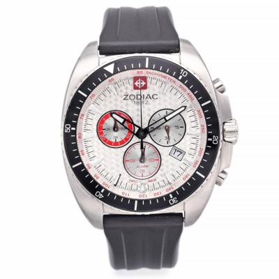 Horlogeband Zodiac ZO5506 Rubber Zwart 22mm