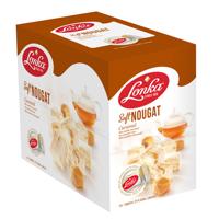 Lonka Nougat, per stuk verpakt, 12g, doos van 214 stuks, caramel - thumbnail