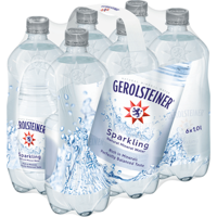 Gerolsteiner Koolzuurhoudend Water 6 x 1L bij Jumbo - thumbnail