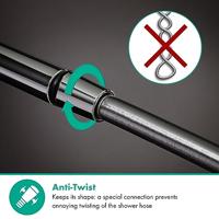 Hansgrohe Isiflex doucheslang 125 cm. Chroom - thumbnail