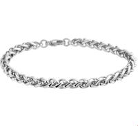 TFT Armband Vossenstaart Staal 4,5 mm 19 cm - thumbnail