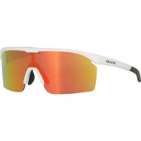 Trivio - fietsbril noa wit revo rood met extra transparante lens - thumbnail