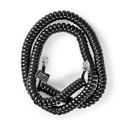 Nedis TCGP90100BK50 telefoonkabel 5 m Zwart