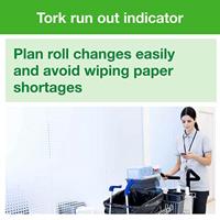 Tork poetspapier Mini Centerfeed, 1-laags, systeem M1, pak van 11 rollen - thumbnail