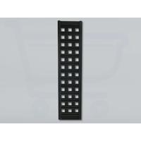 Designradiator Sanicare Square 1800 180x40 cm Mat Zwart Sanicare - thumbnail