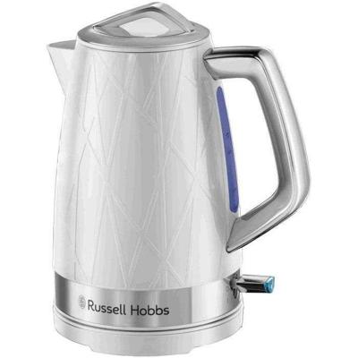 Russell Hobbs 28080-70 structuur 1.7L waterkoker, snel koken, minder energieverbruik, 360Â ° multidirectionele basis - wit Russell Hobbs 28080-70 structuur 1.7L waterkoker, snel koken, minder energieverbruik, 360Â ° multidirectionele basis - wit