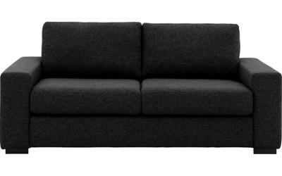 Goossens Bank Lucca antraciet, stof, 2,5-zits, stijlvol landelijk Goossens Bank Lucca antraciet, stof, 2,5-zits, stijlvol landelijk