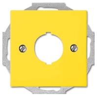 Busch-Jaeger 2CKA001724A4345 Afdekking Geel, Zink-geel 1 stuk(s) - thumbnail