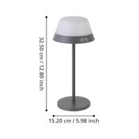 Eglo TafellampMeggiano design grijs - 900978 - thumbnail