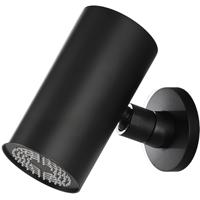 Wiesbaden UniMatch Beam Hoofddouche Rond Mat Zwart - Muurbevestiging - thumbnail