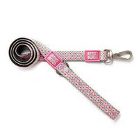 Short leash hondenriem, retro pink/s van der Basch - Hortus - thumbnail