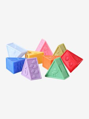 Set sensorische driehoeken baby meerkleurig Set sensorische driehoeken baby meerkleurig