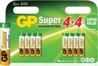 GP 8-multipack aaa batterij alkaline lr03 24a - thumbnail