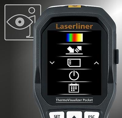 Laserliner ThermoVisualizer Pocket Warmtebeeldcamera -20 tot +650 °C 9 Hz