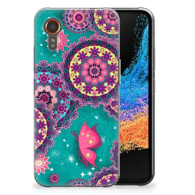 Samsung Galaxy Xcover 7 | Hoesje maken | Cirkels en Vlinders