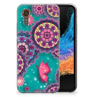 Samsung Galaxy Xcover 7 | Hoesje maken | Cirkels en Vlinders - thumbnail