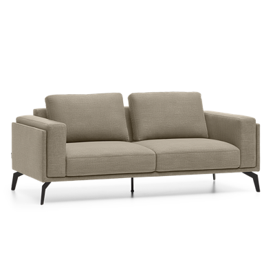 2,5-Zitsbank Panama Lichtbruin Stof 2,5-Zitsbank Panama Lichtbruin Stof