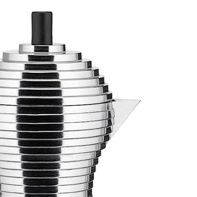 ALESSI - Pulcina - Percolator 3 kops zwart