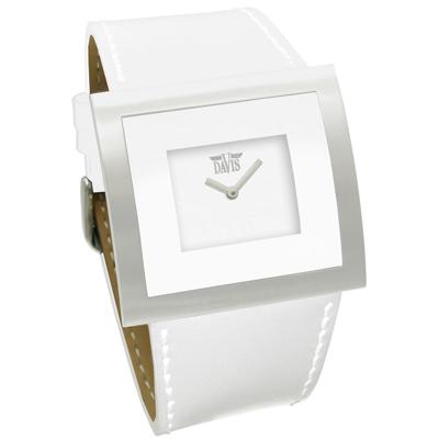 Horlogeband Davis BB1601 / 1606 Leder Wit 35mm Horlogeband Davis BB1601 / 1606 Leder Wit 35mm