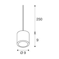 SLV OCULUS 1004673 LED-hanglamp LED vast ingebouwd 10.5 W Wit - thumbnail