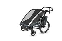 THULE fiets-kinderkar "chariot cross 2 double". bicycle trailer chariot cross double - thumbnail