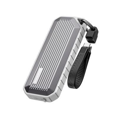 Casecentive Waterproof M.2 NVMe SSD Enclosure 10Gbps Grijs