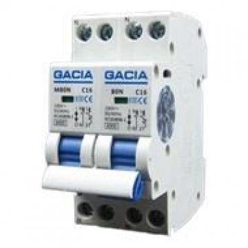 GACIA kookgroep 2P2N B16 2x230V installatieautomaat 16A 6kA 36mm