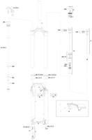 ROCKSHOX verende voorvork "zeb ultimate rc2" susp.fork rs zeb ult. rc2 27,5" boost 160mm black - thumbnail