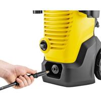 Karcher AG K 5 WCM hogedrukreiniger Staand Electrisch 500 L/u Zwart, Geel - thumbnail