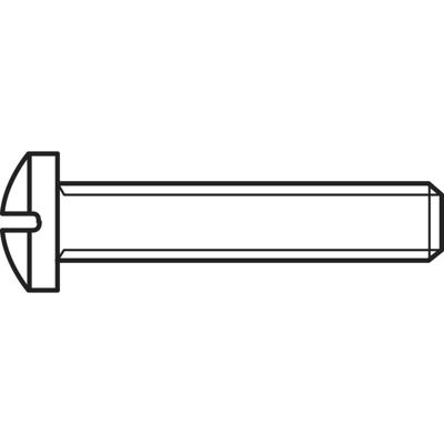 TOOLCRAFT 827146 Lenskopschroeven M5 16 mm Kruiskop Phillips DIN 7985 Staal Galvanisch verzinkt 100 stuk(s)