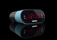 Lenco CR-07 Wekkerradio Blauw - thumbnail