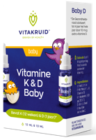 Vitakruid Vitamine K en D Baby druppels - thumbnail