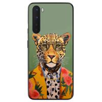 OnePlus Nord hoesje - Luipaard hipster - thumbnail