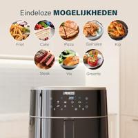 Princess 182254 Heteluchtfriteuse XXL 8L 1800W Zwart - thumbnail