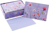 Lavender Wildflowers Notitiekaarten 14 stuks - thumbnail
