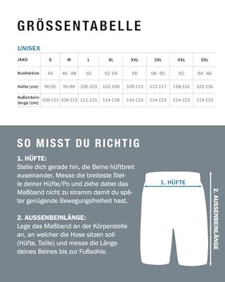 JAKO 8516 Tight Basic 2.0 - Hemelsblauw - L