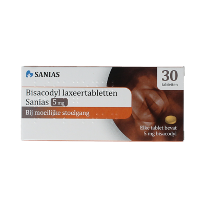 Sanias Bisacodyl 5mg 30 Tabletten