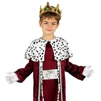 Magisch Verkleedpak Koning Kind Rood - thumbnail