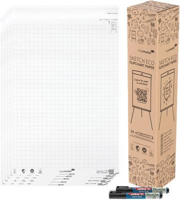 Flipoverpapier legamaster sketch eco raster 5x 20v