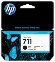 HP Inktcartridge 711 Origineel Zwart CZ129A - thumbnail