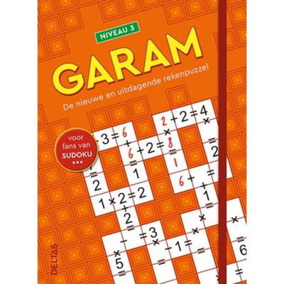 Deltas puzzelboek Garam Niveau 3 oranje Deltas puzzelboek Garam Niveau 3 oranje