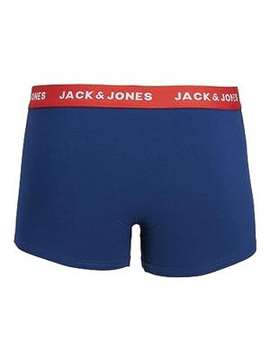 Jack & Jones Boxershorts JACLEE Trunks 5-pack Blauw / Zwart-XXL