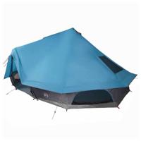 VidaXL Familie tipi tent tipi met dak blauw 680 x 430 x 270 cm - thumbnail
