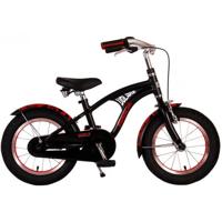 Volare miracle cruiser kinderfiets - jongens - 14 inch - mat zwart - prime collection - thumbnail