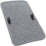 New looxs nova plate - grijs - fietsplaat voor nova double detachable fietstas