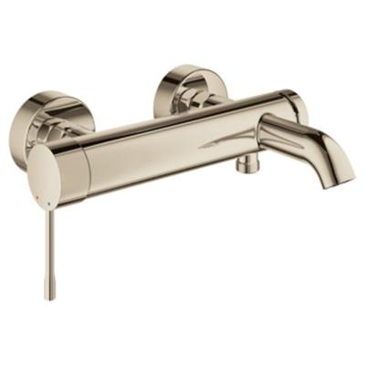 Grohe Essence New badkraan met omstel en koppelingen nikkel