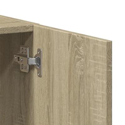 Archiefkast 60x32x77,5 cm bewerkt hout sonoma eikenkleurig Archiefkast 60x32x77,5 cm bewerkt hout sonoma eikenkleurig